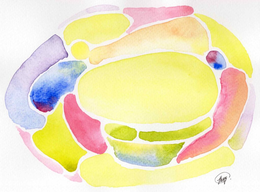 abstract yellow